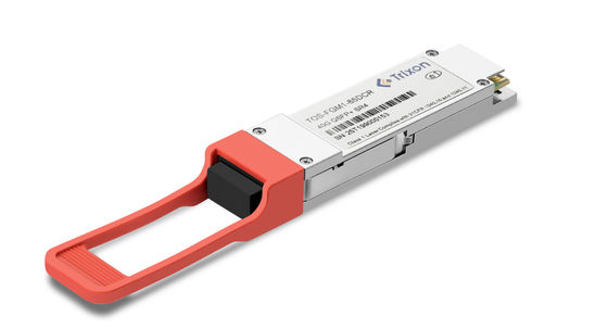 MTP 40G QSFP+ SR4 Transceiver Module ระยะทางการส่ง 100M กับความยาวคลื่น 850nm MMF