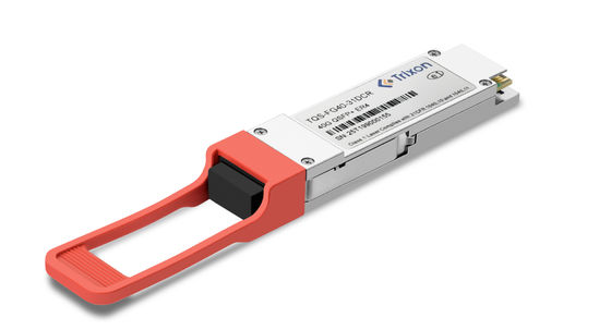 TQS-FG40-31DCR 41.25Gbps 40km QSFP 40GB โมดูลตัวรับส่งข้อมูลความเร็วสูง