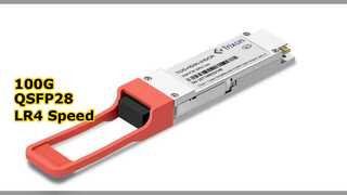ตัวรับส่งสัญญาณ 100G QSFP28 LR4 10 กม. 1310 นาโนเมตร