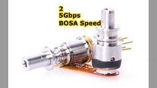 ความเร็วไฟเบอร์ออปติก BOSA 2.5Gbps